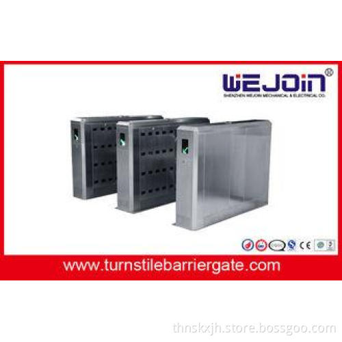 Alarm High Speed Retractable Flap Barrier Auto Detection Fl